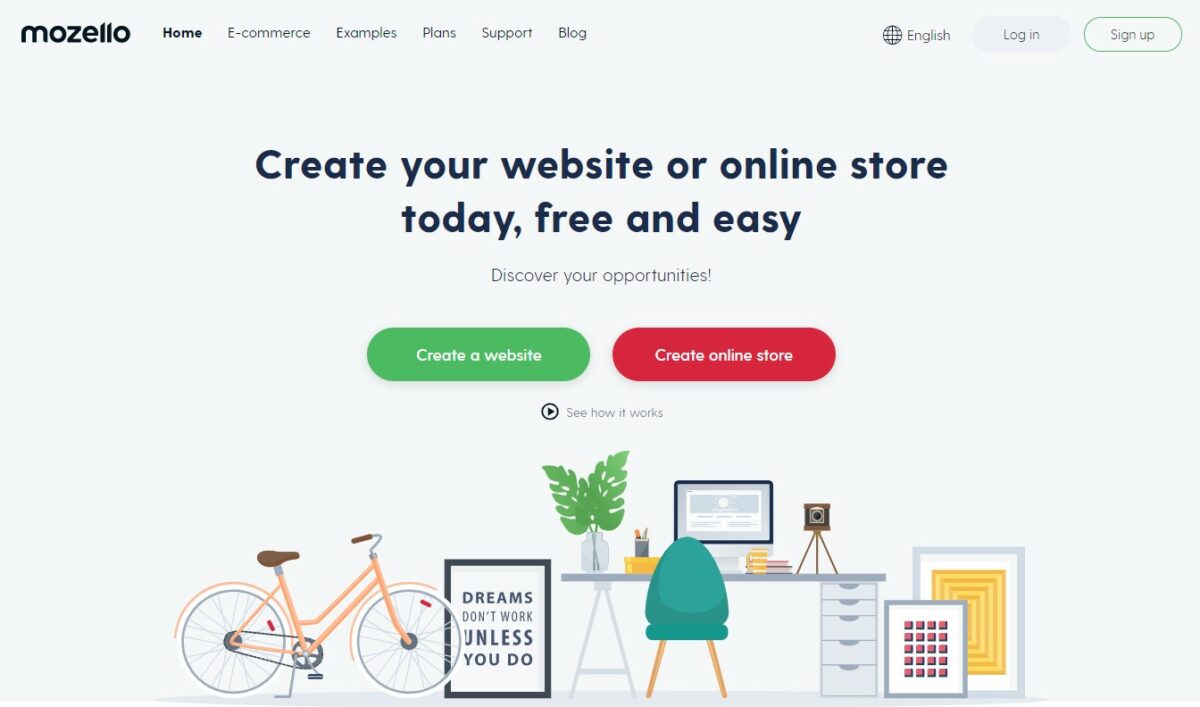 Mozello ir e-komercijas platforma/vietņu veidotājs, kas ļauj ikvienam ātri un vienkārši izveidot interneta veikalu. 