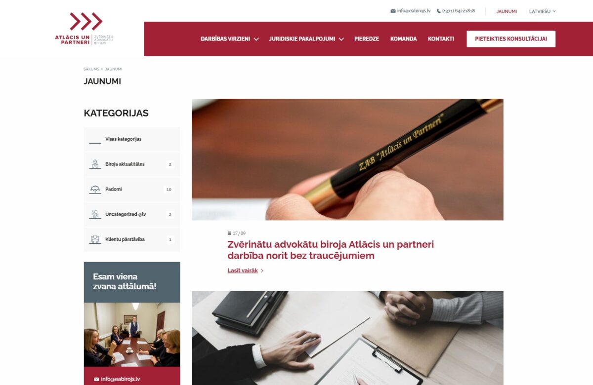 EAbirojs.lv - Jaunumi