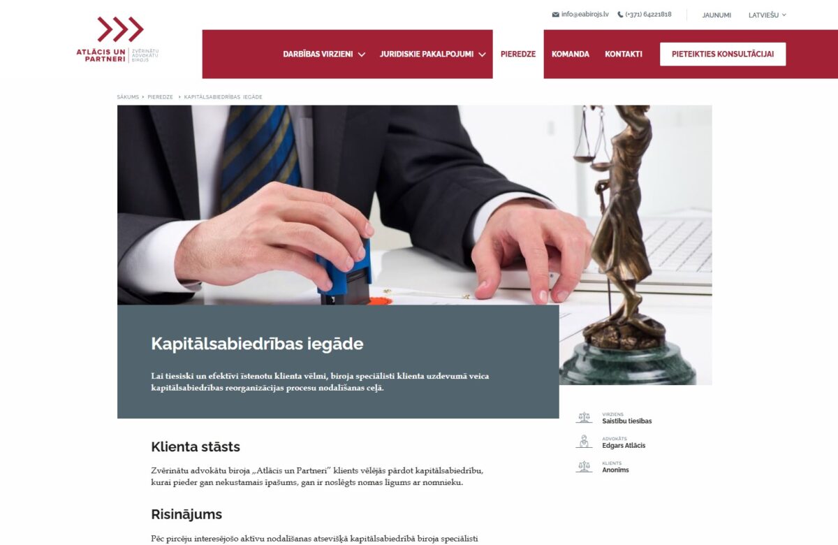 EAbirojs.lv - Pieredzes stāsta atvērums