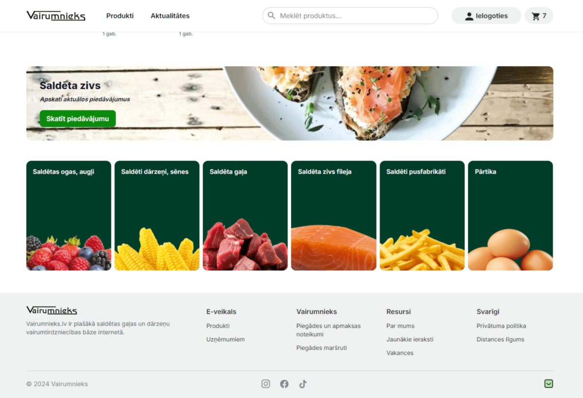 Produktu kategorijas - Vairumnieks.lv