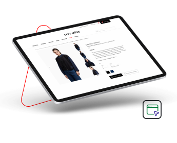 Web risinājumi - Skyandmore.lv optimizēta apģērbu izmēru sistēma
