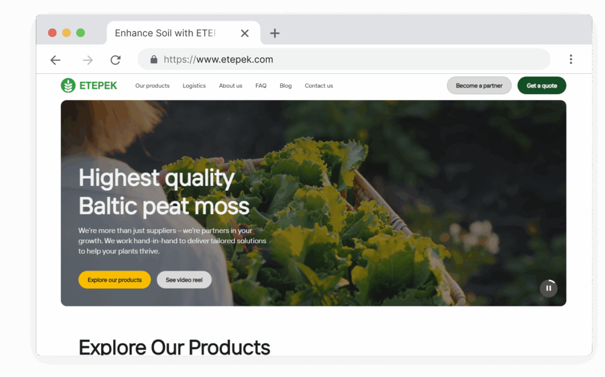 Etepek.com - WooCommerce produktu katalogs