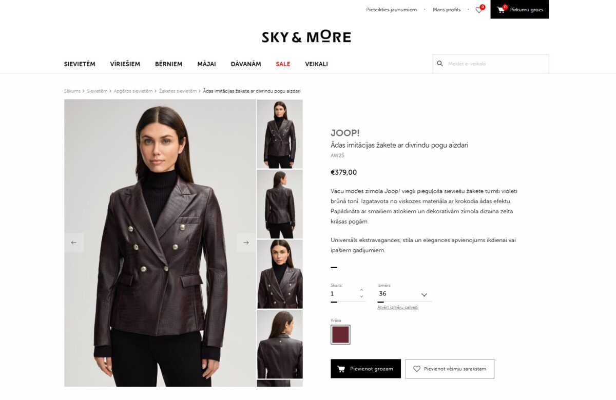 Skyandmore.lv - Detalizēta informācija par produktu