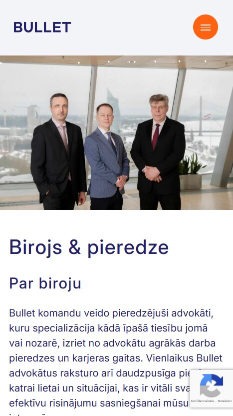 Par biroju - Advokātu birojs BULLET - mobile