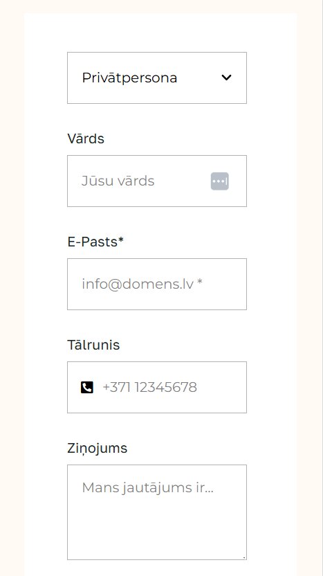 Saziņas forma - Mezaterapija.lv - mobile
