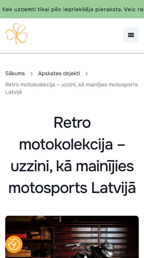 Nakotnesparks.lv - Pakalpojuma atvērums - mobile