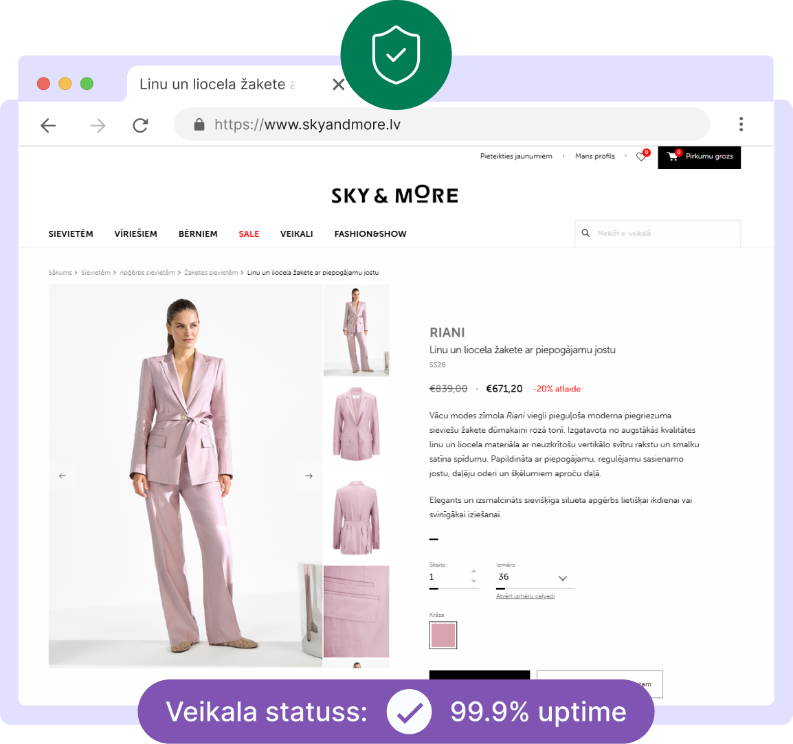 WooCommerce drošības risinājumi un uzturēšana