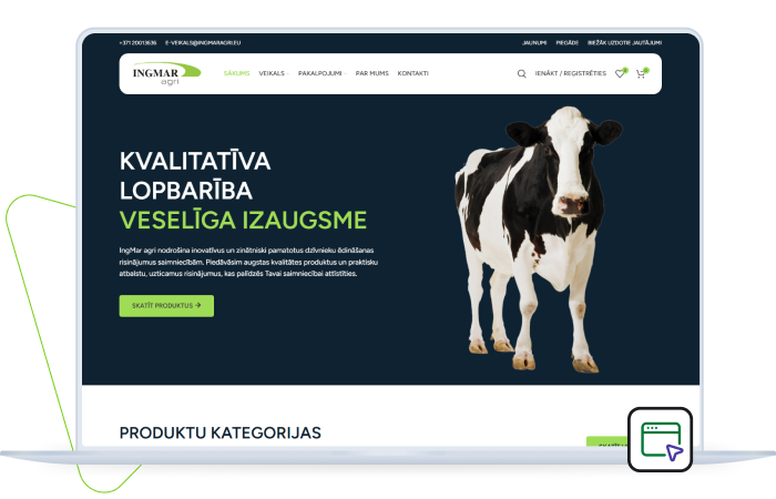 Ingmaragri.eu B2B ekomercijas platforma