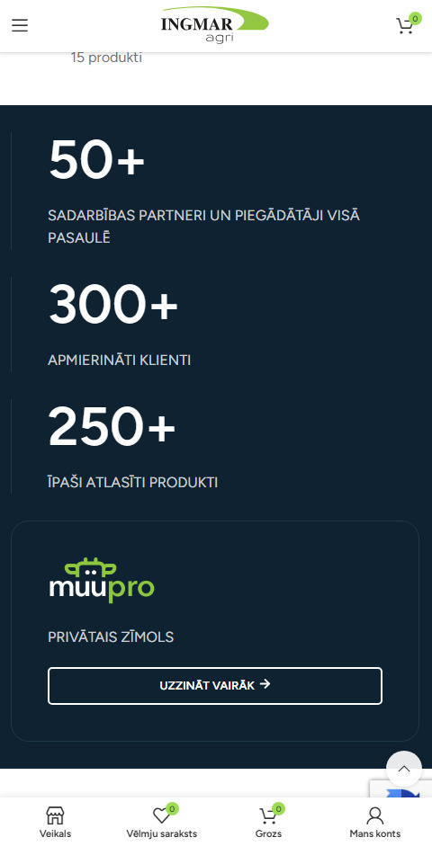 IngmarAgri.eu uzņēmuma pieredze