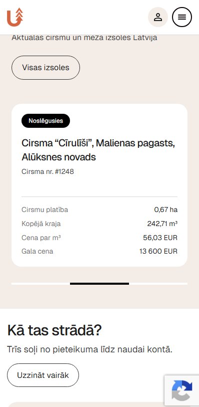 Uzvija.lv izsoles rezultāti