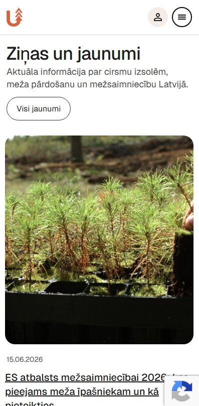 Uzvija.lv jaunumu sadaļa